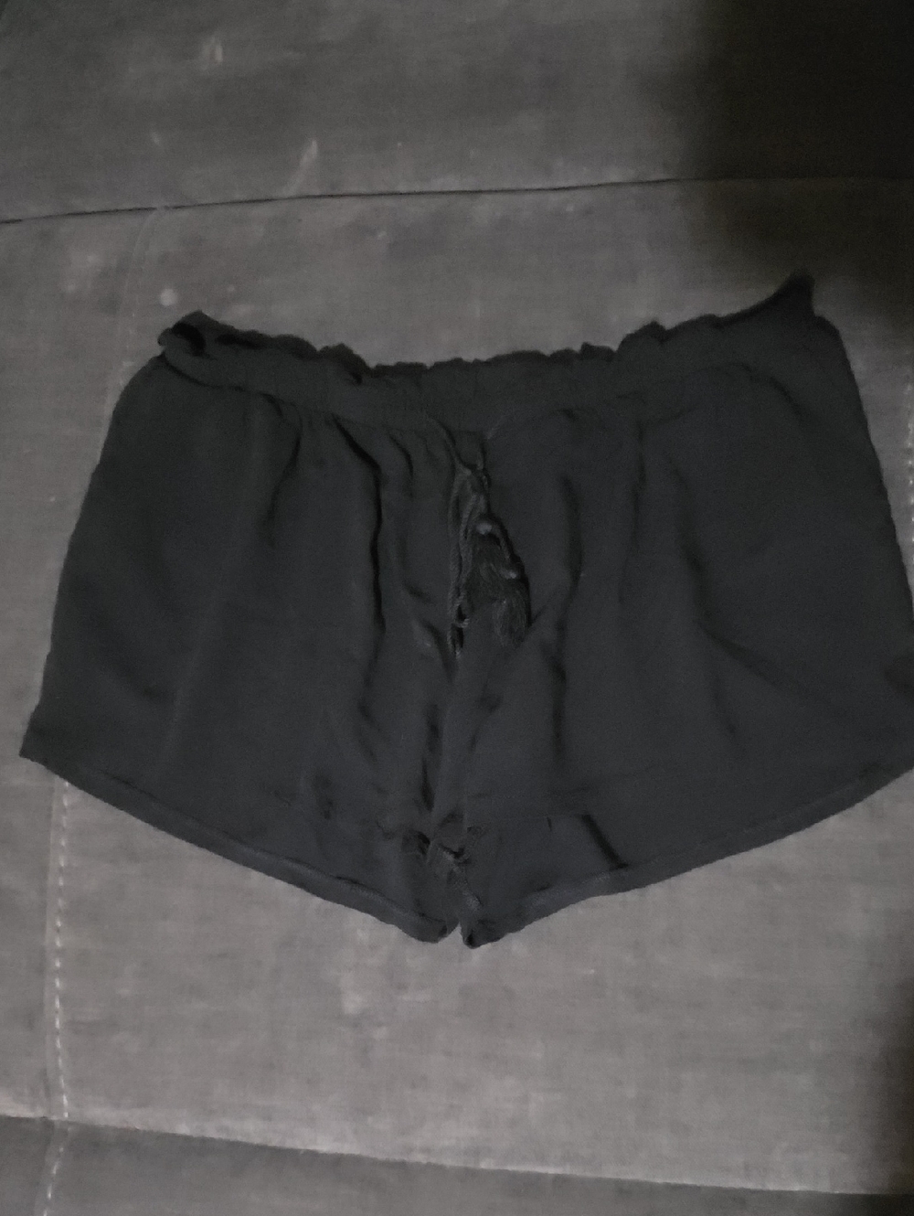 Isabel Maternity by Ingrid & Isabel Black High-Waist Lounge Shorts